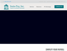 Tablet Screenshot of insta-pay.com